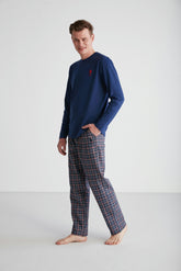 U.S. Polo Men Round Neck Pajama Set